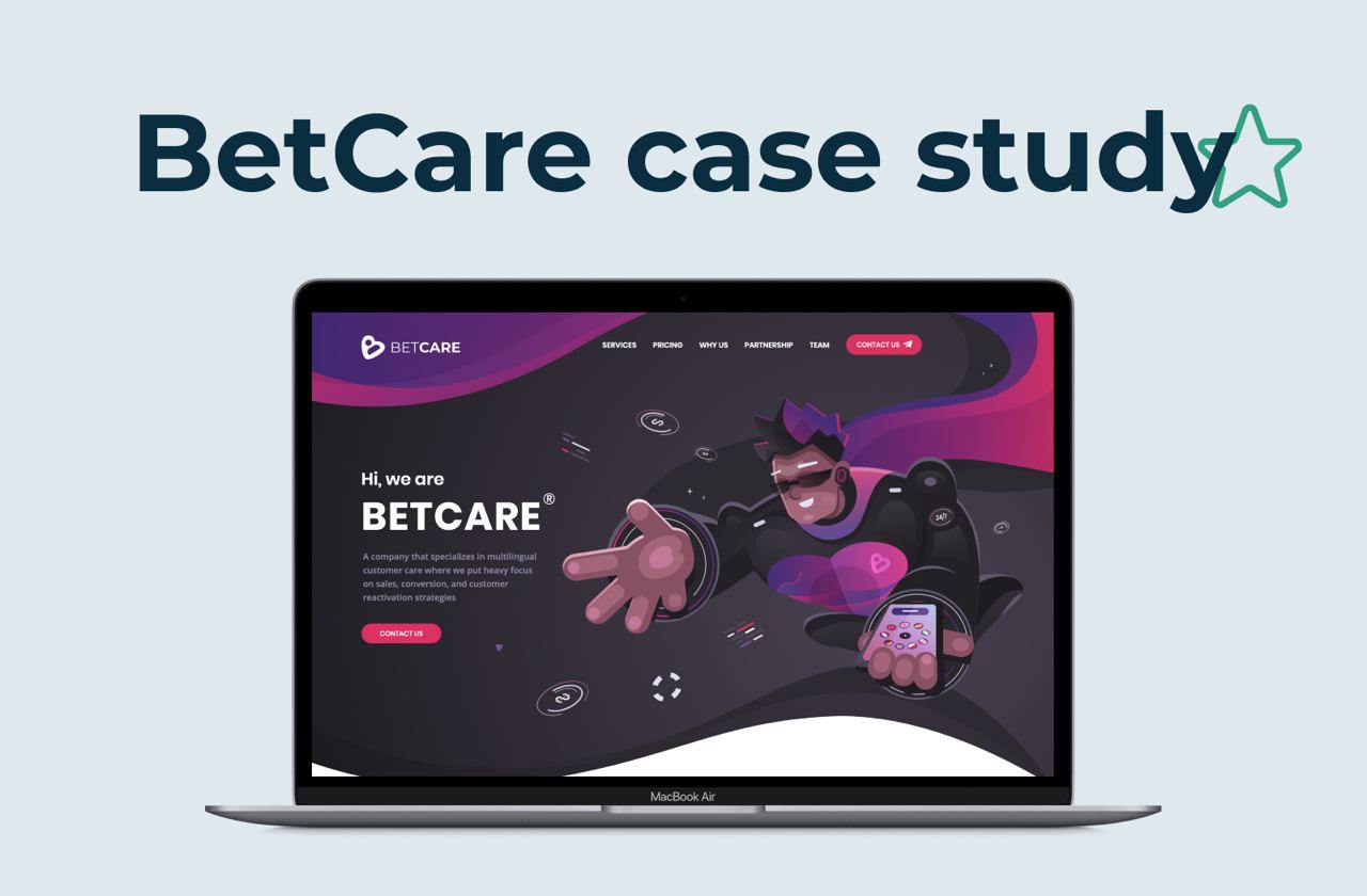 Кейс партнерства стартапа BetCare с фондом NetSolid Investments